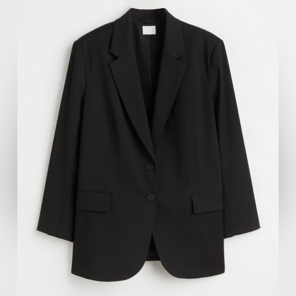 Oversized single breasted blazer- never worn